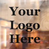 Maßgeschneiderte Ausschneidung für Ihr Logo hier t Fensteraufkleber (Blatt 2)