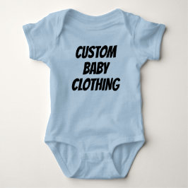 Maßgeschneiderte Baby Bodysuits Blank Template