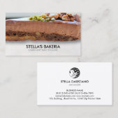 Maßgeschneiderte Backwaren Visitenkarte (Vorne/Hinten)
