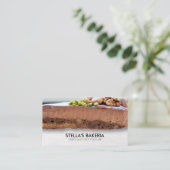 Maßgeschneiderte Backwaren Visitenkarte (Stehend Vorderseite)