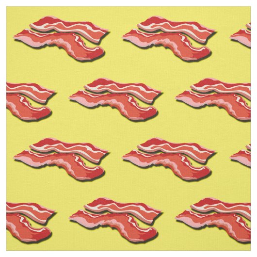 Maßgeschneiderte Bacon-Fabrik Stoff (Muster)