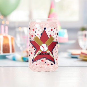 Maßgeschneiderte Baseball-Fledermaus-Balls und Ste Dosenglas