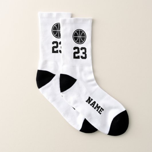 Maßgeschneiderte Basketballsportsocken mit Jerseyn Socken (Paar)