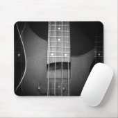 Maßgeschneiderte Bass Guitar Moderne Musikanlage Mousepad (Mit Mouse)