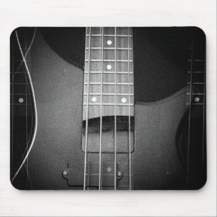 Maßgeschneiderte Bass Guitar Moderne Musikanlage Mousepad