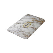 Maßgeschneiderte Bath Mat, Imitat gold, grau Badematte (Schrägansicht)