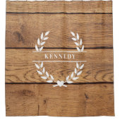 Maßgeschneiderte Bauernfamilie Duschvorhang (Vorderseite)