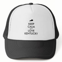 Maßgeschneiderte BEHALTEN CALM und LIEBE KENTUCKY