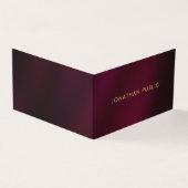 Maßgeschneiderte Berufliche Moderne Elegante Luxus Visitenkarten (Vorderseite)