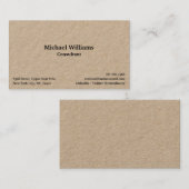 Maßgeschneiderte Berufliche, moderne Minimalistisc Visitenkarte (Vorne/Hinten)