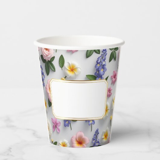 Maßgeschneiderte besondere Anlässe Pappbecher (Vorderseite)