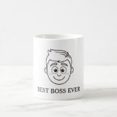 Maßgeschneiderte beste Boss-Tasse Kaffeetasse (Mittel)