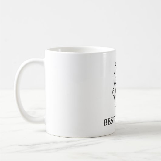 Maßgeschneiderte beste Boss-Tasse Kaffeetasse (Links)