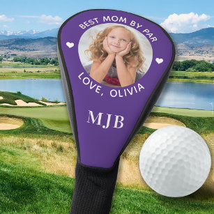 Maßgeschneiderte beste Mama je nach Art des Lila m Golf Headcover