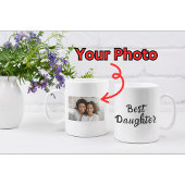 Maßgeschneiderte Beste Tochter Tasse, niedliche To Kaffeetasse