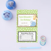 Maßgeschneiderte Bestellung - Krista Glass Flyer (Einzeln)