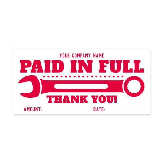 Maßgeschneiderte Bezahlung in vollem Umfang Vielen Permastempel (Design)