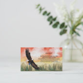 Maßgeschneiderte Bibelverse Visitenkarte (Stehend Vorderseite)