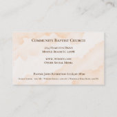 Maßgeschneiderte Bibelverse Visitenkarte (Rückseite)