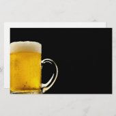 Maßgeschneiderte Bierarbeit Briefpapier (Vorne/Hinten)