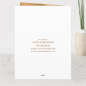 Maßgeschneiderte BIG-dank-Fußball-Coach-Karten Dankeskarte (Rückseite)