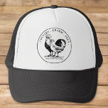 Maßgeschneiderte Bio Eier Bauernhof Business Truckerkappe<br><div class="desc">Custom Fresh Bio Eggs Farmhouse Business Trucker Hat: Zeigen Sie Ihren Stolz auf dem Bauernhof mit diesem maßgeschneiderten LKW-Hut, der ein stilvolles Bauerndesign bietet. Ideal, um Ihr Unternehmen zu fördern, hebt es die Qualität Ihrer Bio Eier hervor und bietet gleichzeitig Komfort und ein klassisches Aussehen. Ideal für Märkte, Events und...</div>