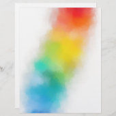 Maßgeschneiderte Blankenvorlage Moderne Abstrakte Briefbogen (Vorne/Hinten)