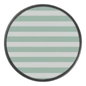 Maßgeschneiderte Blaustreifen Eishockey Puck (Vorderseite)