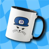 Maßgeschneiderte Blue Cap Little Cat Tasse