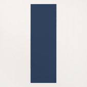 Maßgeschneiderte Blue & Gold Sun und Crescent Moon Yogamatte (Rückseite)