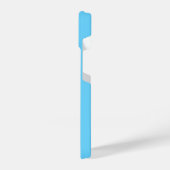 Maßgeschneiderte Blue Monogram Phone Case iPhone Hülle (Linke Seite)