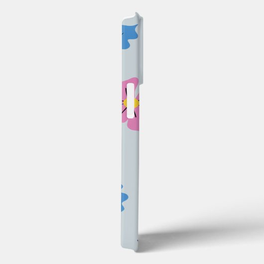 Maßgeschneiderte Blue Russian Cat & Matisse Blume Case-Mate iPhone Hülle (Rückseite / Rechts)