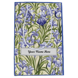 Maßgeschneiderte Bluebell-Blume für Blumenmuster Mittlere Geschenktüte