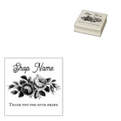 Maßgeschneiderte Blume für kleine Unternehmen - Vo Gummistempel (Stempel)