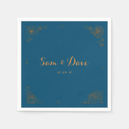 Maßgeschneiderte Blumenhochzeiten von Napkins Serviette