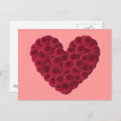 Maßgeschneiderte Blumenschärte Postkarte (Vorne/Hinten)