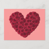 Maßgeschneiderte Blumenschärte Postkarte (Vorderseite)