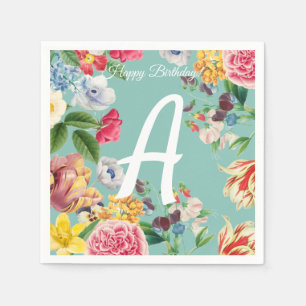 Maßgeschneiderte Blüte Serviette