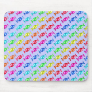 Maßgeschneiderte Bonbons mit verschiedenen Farben Mousepad