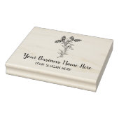 Maßgeschneiderte botanische Große Gummistempel (Stempel)