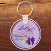 Maßgeschneiderte Bridesmaids - Schlüsselanhänger h (Vorderseite)