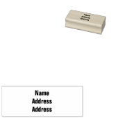 Maßgeschneiderte Briefmarke der Holzkunst Gummistempel (Stempel)