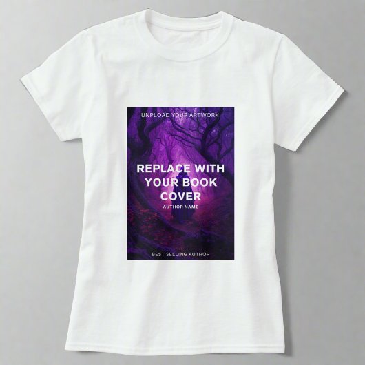 Maßgeschneiderte Buchabdeckung l Moderne Werbeagen T-Shirt