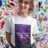 Maßgeschneiderte Buchabdeckung l Moderne Werbeagen T-Shirt