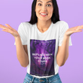 Maßgeschneiderte Buchabdeckung l Moderne Werbeagen T-Shirt