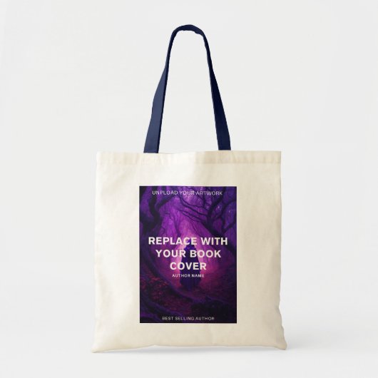 Maßgeschneiderte Buchabdeckung l Moderne Werbeagen Tragetasche (Vorne)