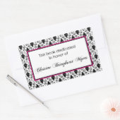 Maßgeschneiderte Buchplatte Rechteckiger Aufkleber (Umschlag)