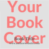 Maßgeschneiderte Buchungsplatte - Single Aufkleber (Vorderseite)