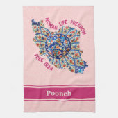 Maßgeschneiderte Bulk-Persergeschenke für Mamas Geschirrtuch (Vertikal)