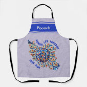 Maßgeschneiderte Bulk-Persergeschenke für Mamas Schürze (Vorderseite)